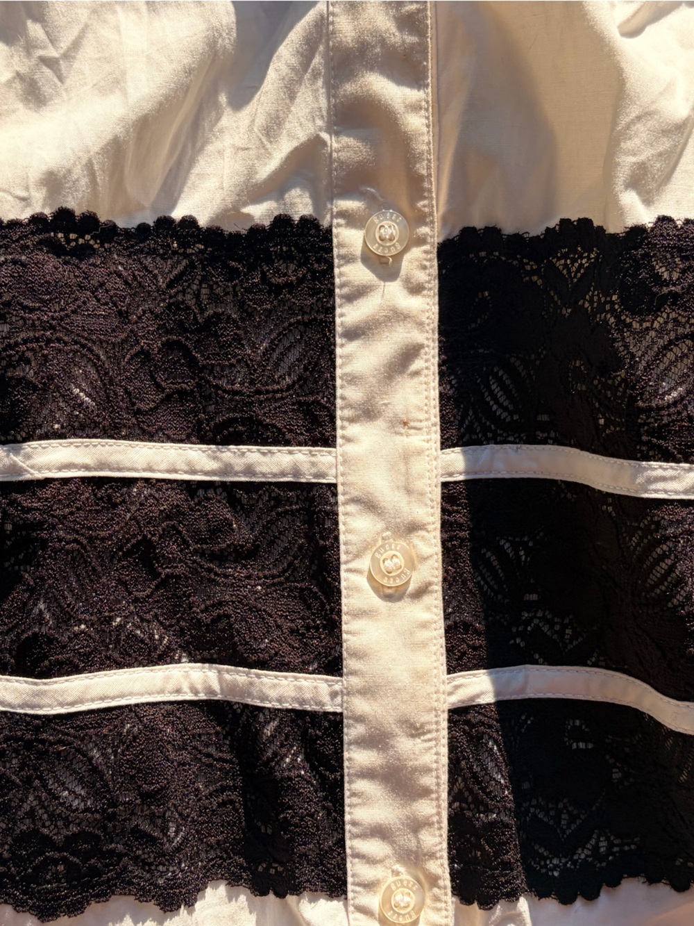 Y2K Guess Blouse women’s size xl - Picture 2 of 4